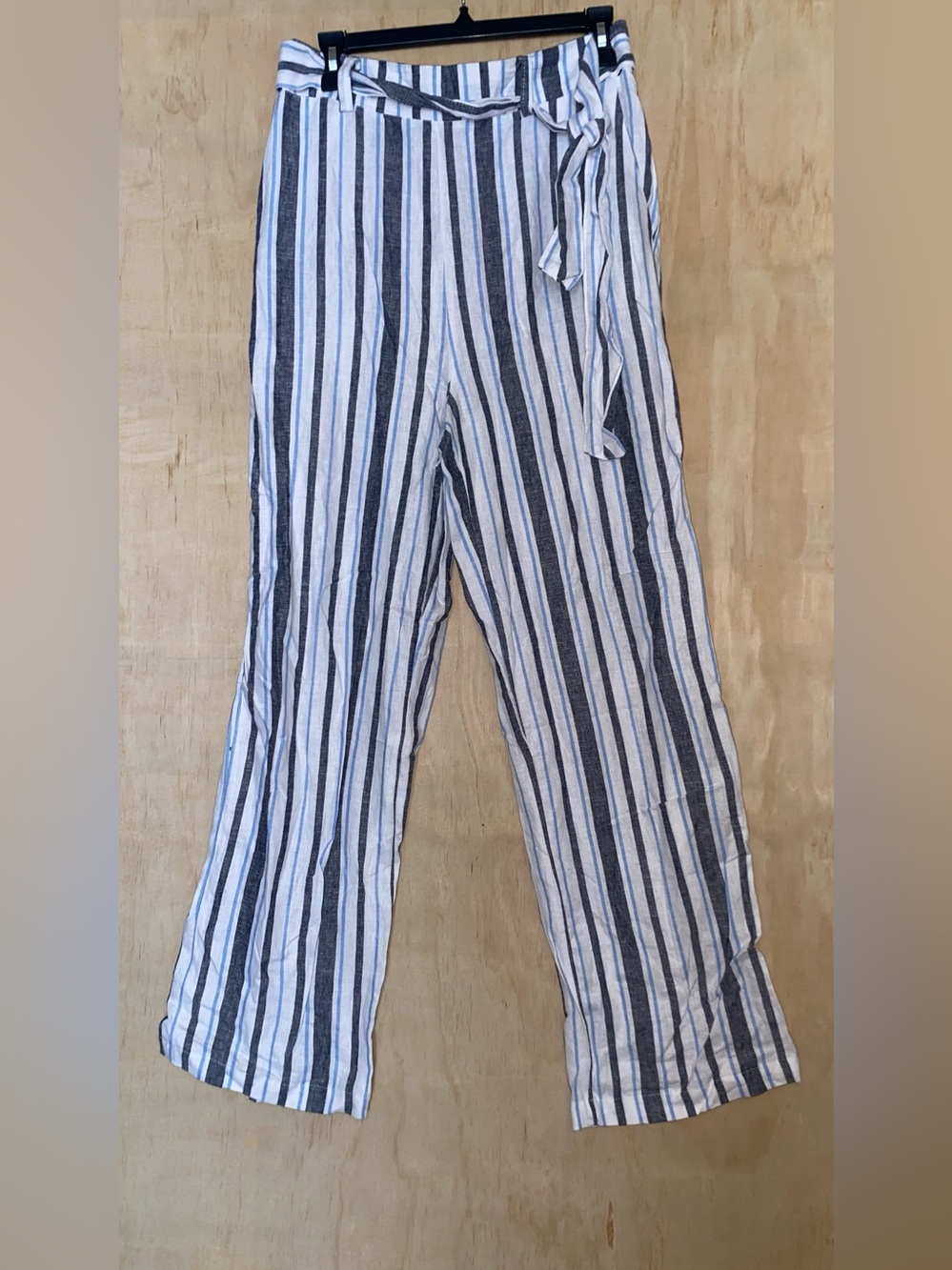 Land N Sea | Pants & Jumpsuits | Land N
Sea Purple Linen Blend Straight Leg